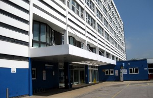 Stepping Hill Hospital Maternity Entrance Canopy